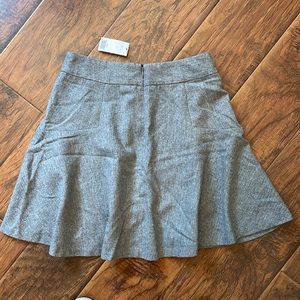 NWT Banana republic gray wool skirt